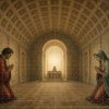 Who Invented Linear Perspective — and Why the “First” Example Is Wrong? Renaissance fresco-style illustration of one-point linear perspective