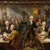 How Did Coffeehouses Invent the Public Sphere? Crowded 17th-century London coffeehouse, where men gather over coffee, broadsheets, and animated debate.