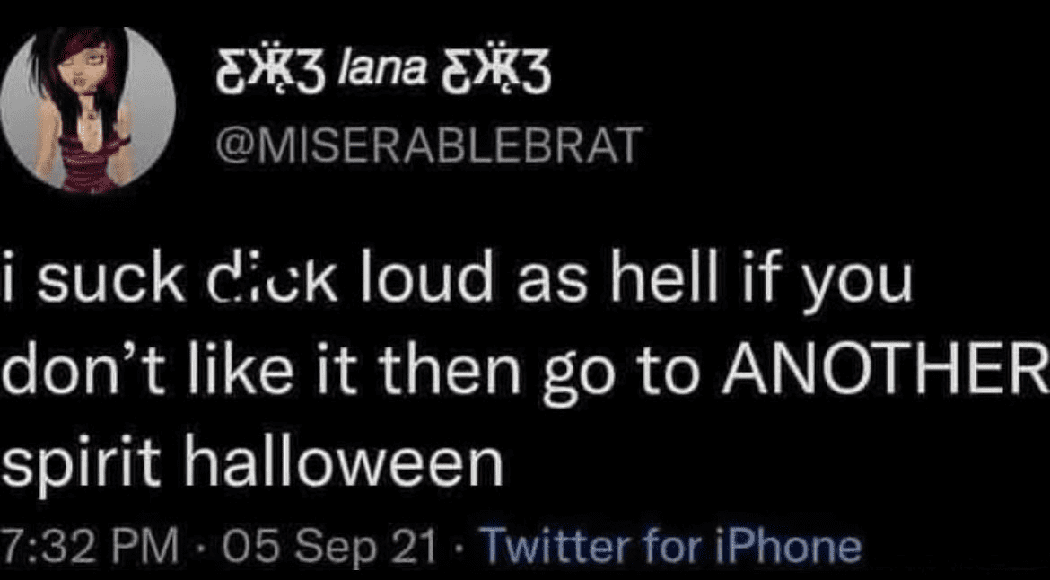 loud suck