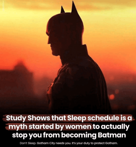 sleep batman