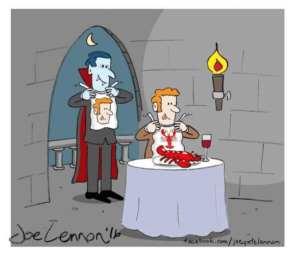 vampire human lobster